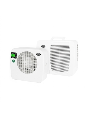 Split airco voor caravans, campers of vakantiehuisjes.