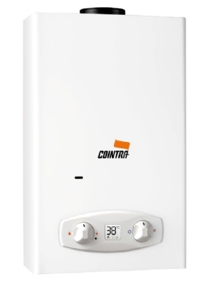 Nieuw! Cointra Optima COB-11Dn, AARDGAS geiser voor binnengebruik. 18,9 kw 11 liter per minuut met digitale display. Geschikt voor meerdere tappunten.