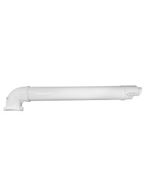 Rookgasafvoer/frisselucht toevoer 60/100 mm passend op de TTulpe C-Meister 13 geisers