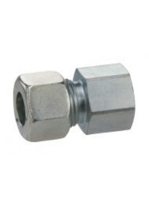 Koppeling met 1/2 Inch binnendraad en 10mm snijring. Hiermee sluit u eenvoudig uw geiser aan op een 10mm gasleiding
